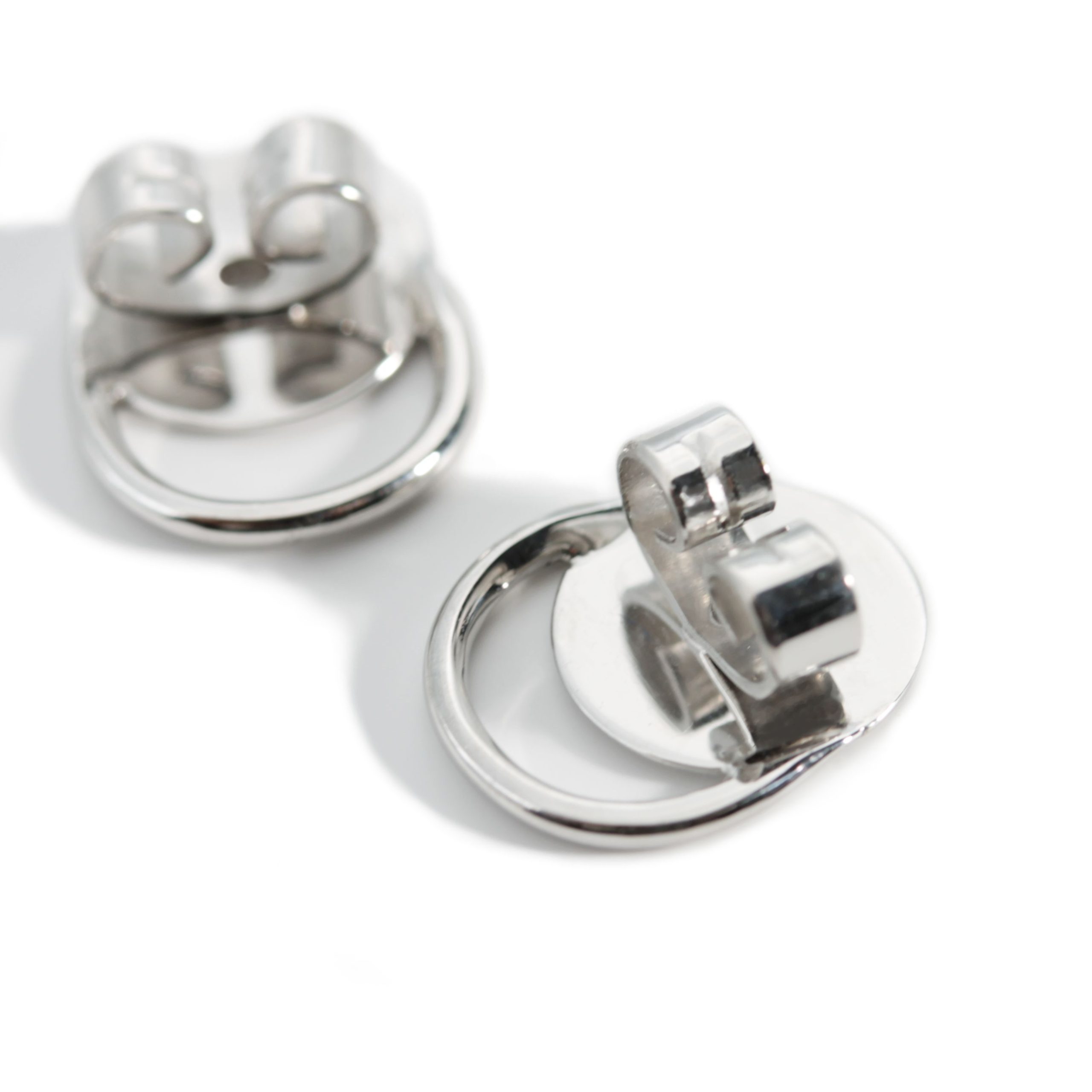 Opal-Ohrringe mit blauen Saphiren