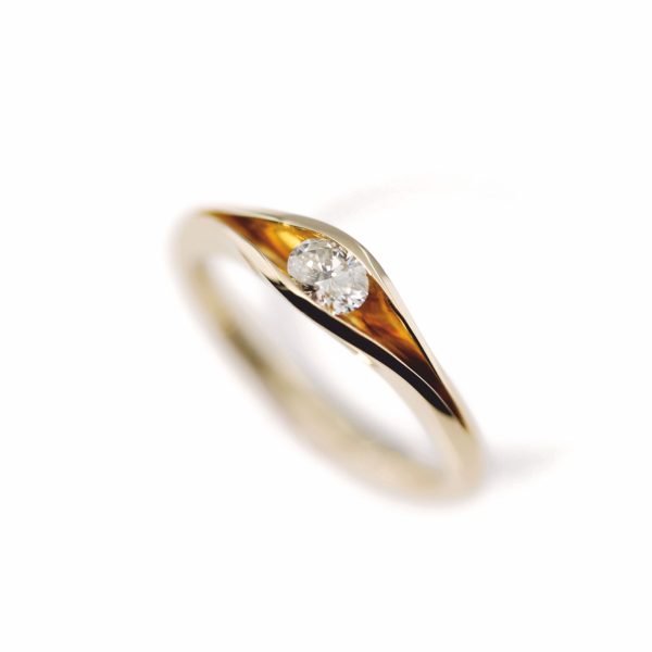 Juliering Diamant Gelb