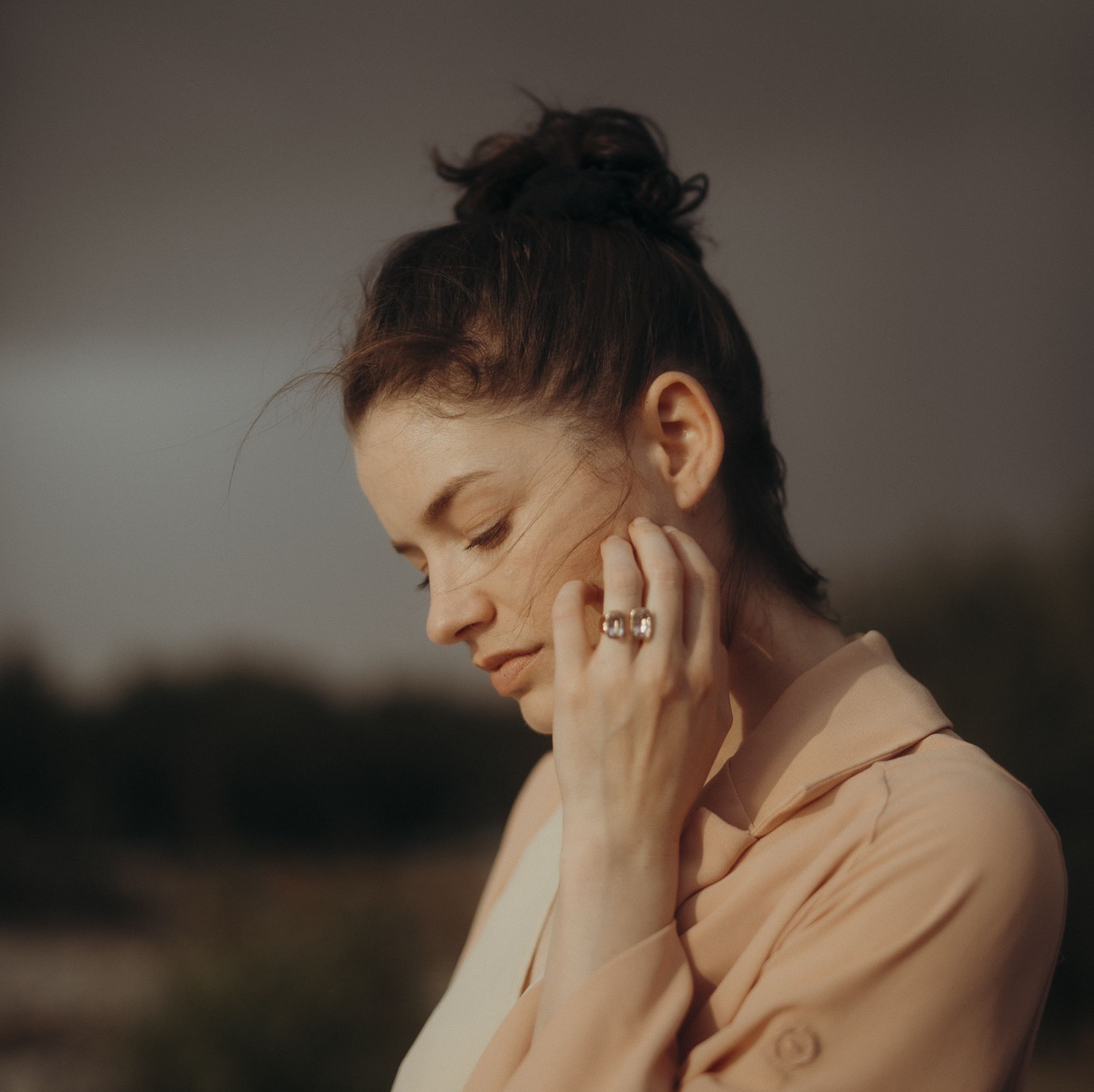 Morganit cibling Ring