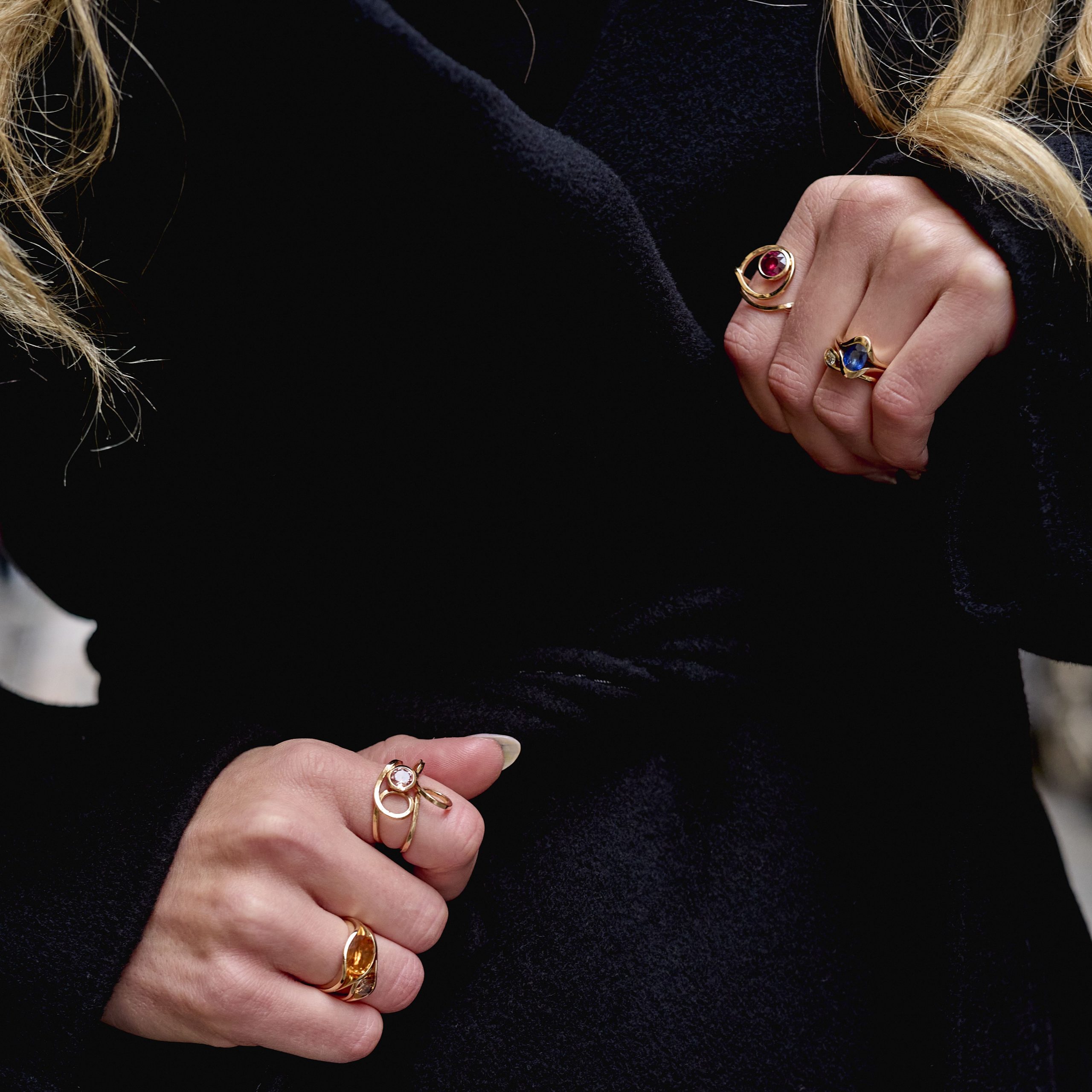 Juliering Diamant gelb