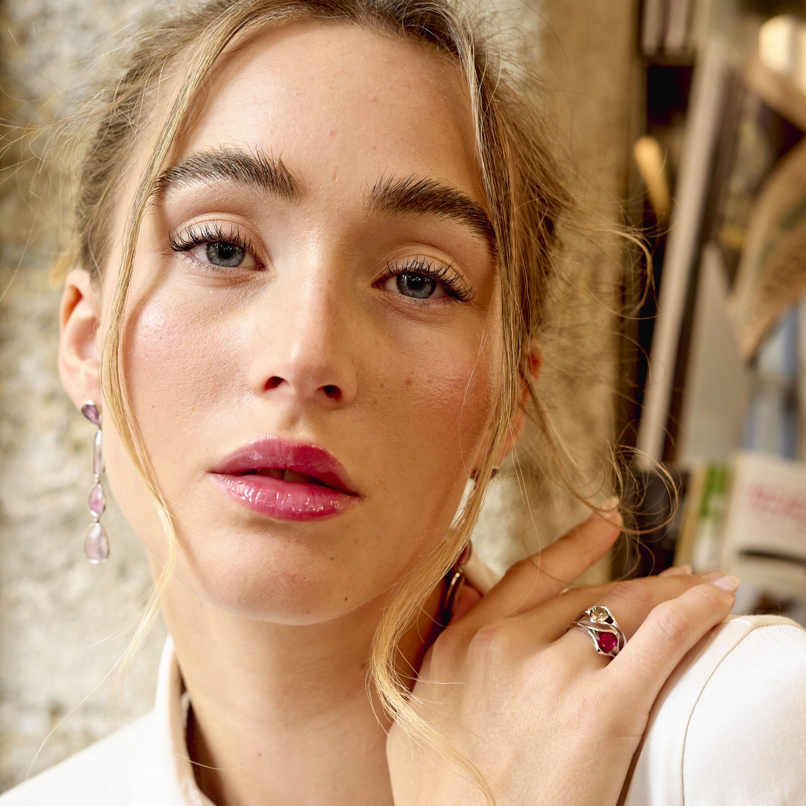 Juliering Diamant braun 2