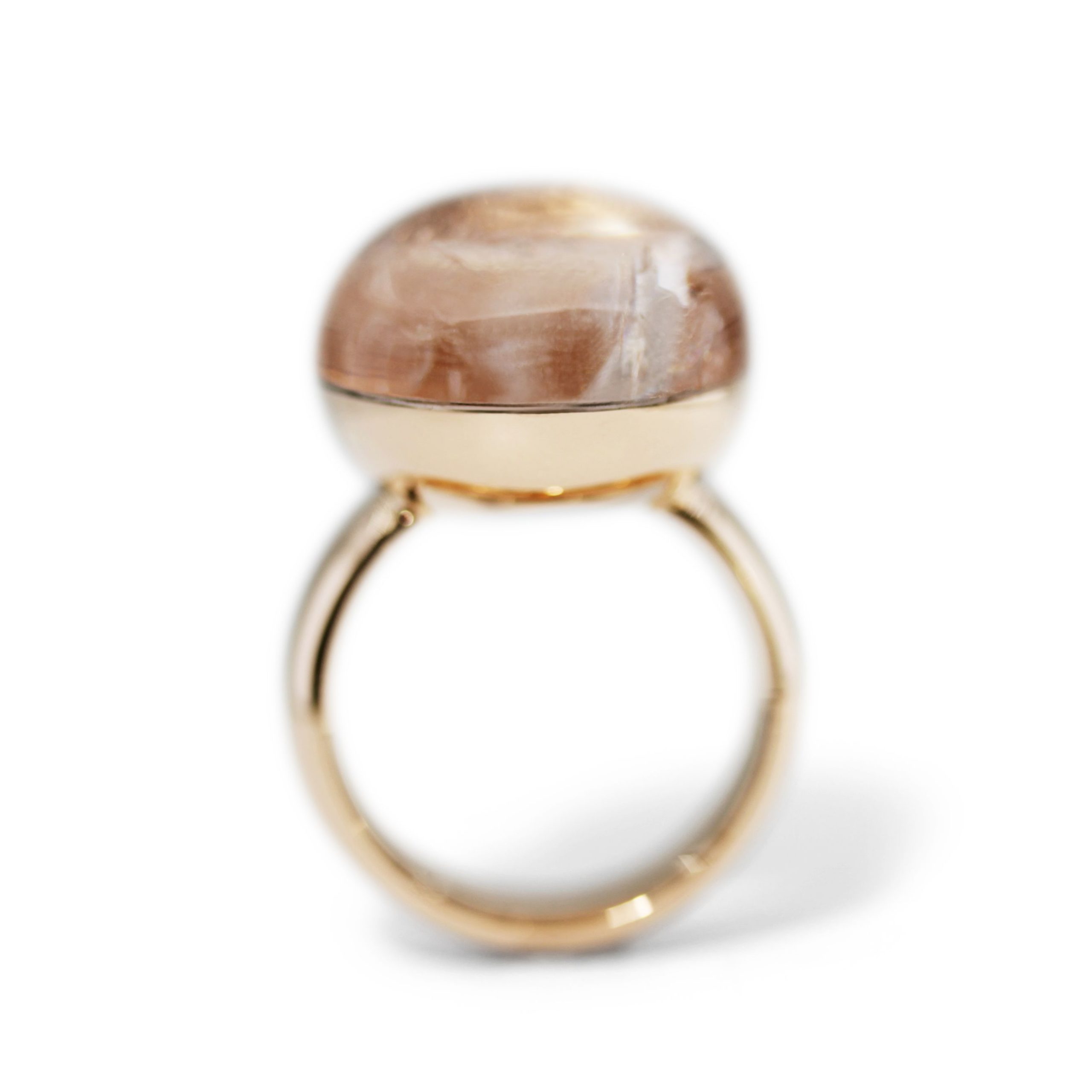 Morganit Cabochonring groß