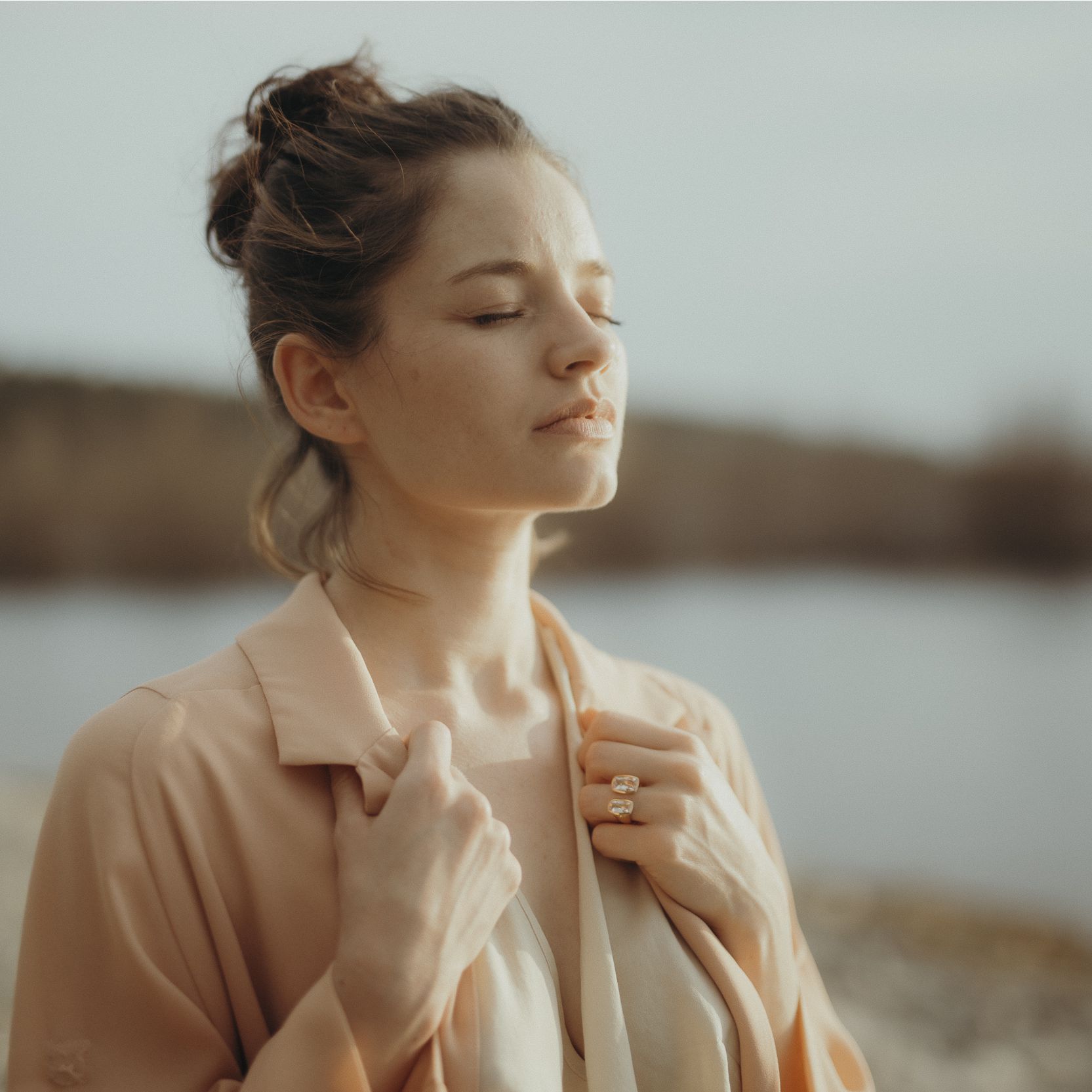 Morganit cibling Ring