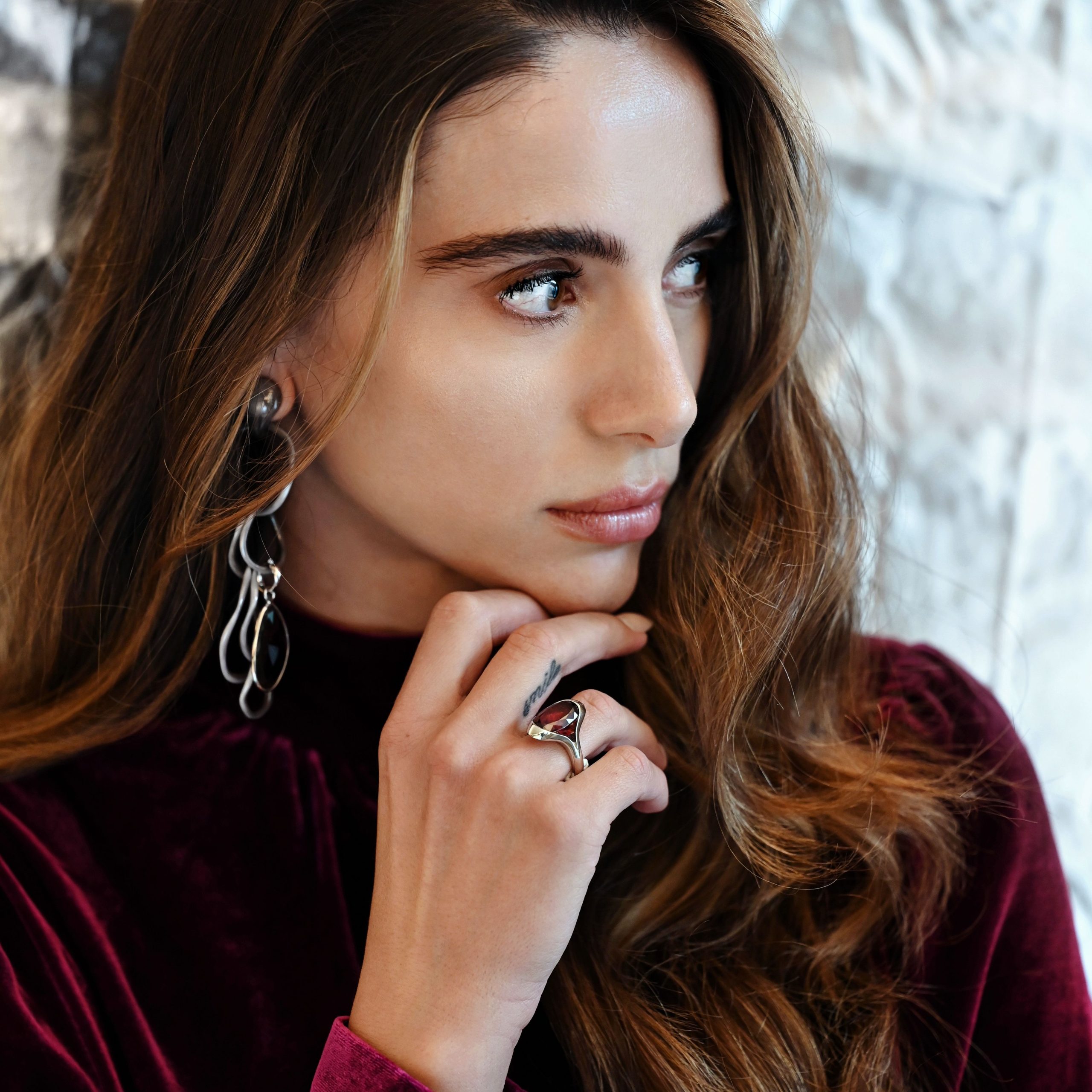 Julie-Ring 6-Karat-Rubellit