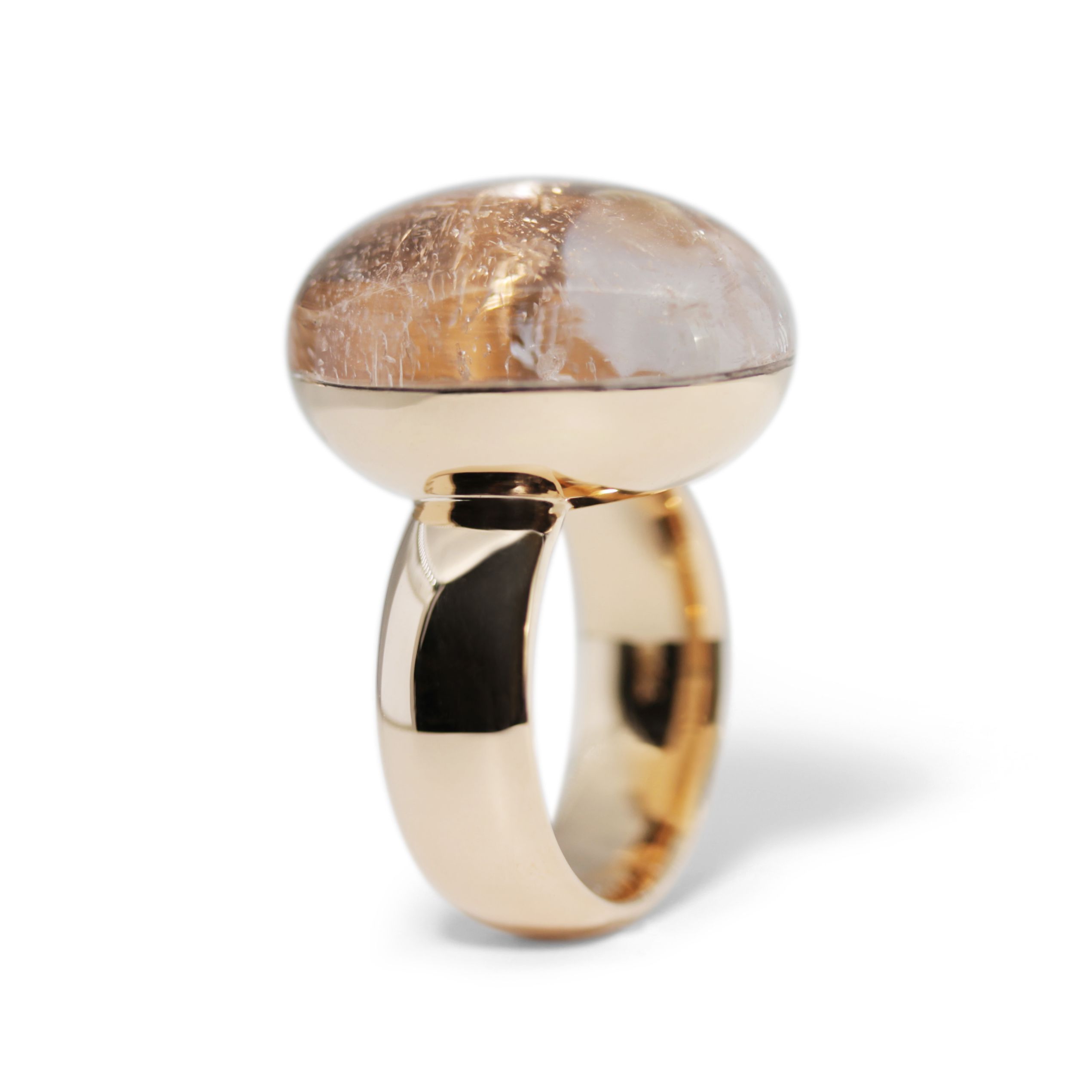 Morganit Cabochonring groß