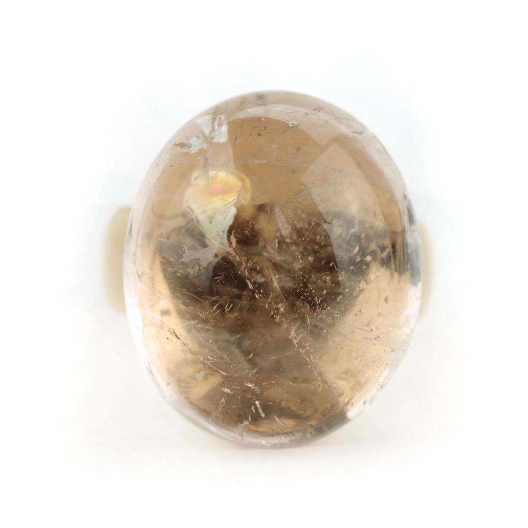 Morganit Cabochonring groß
