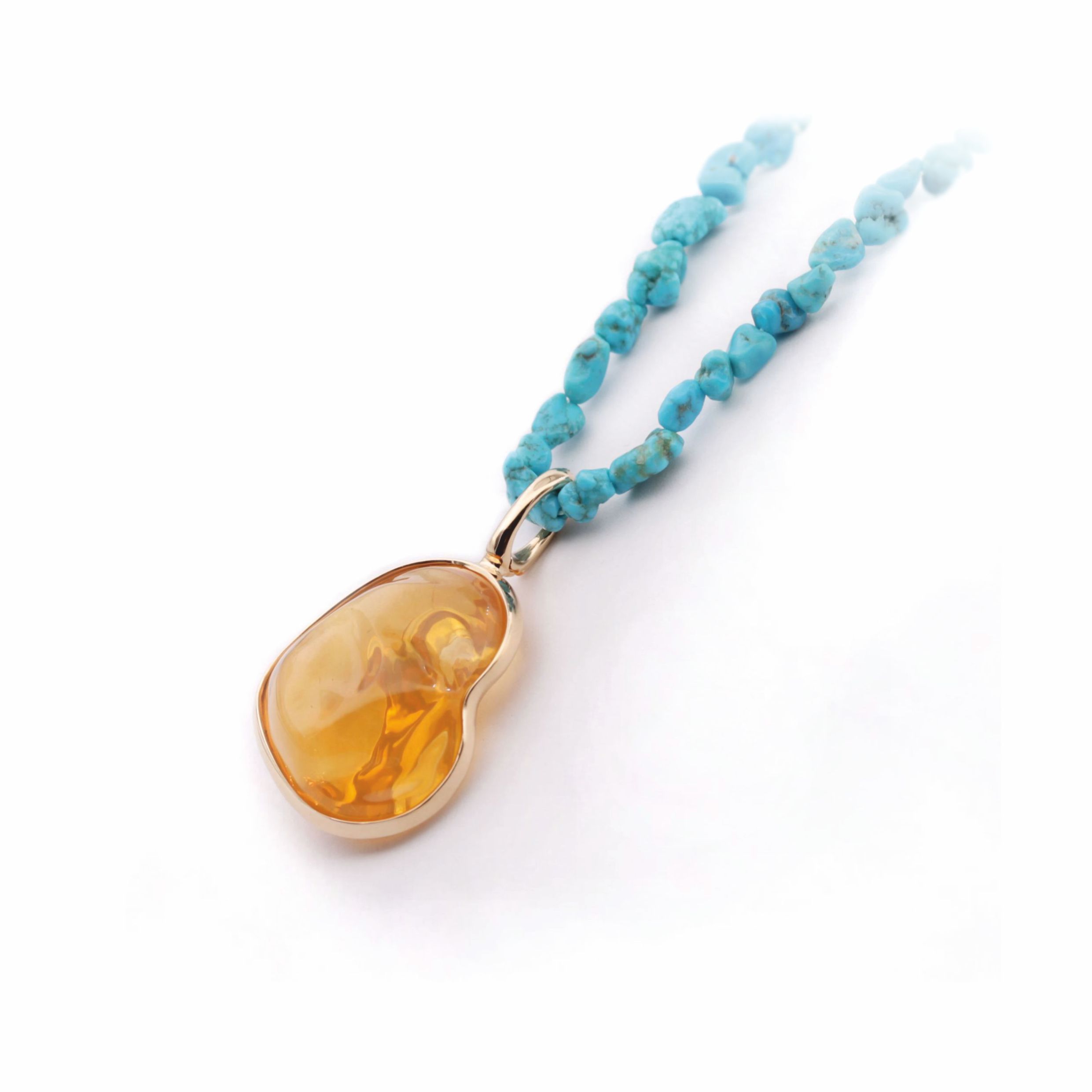 Feueropal Anhänger groß