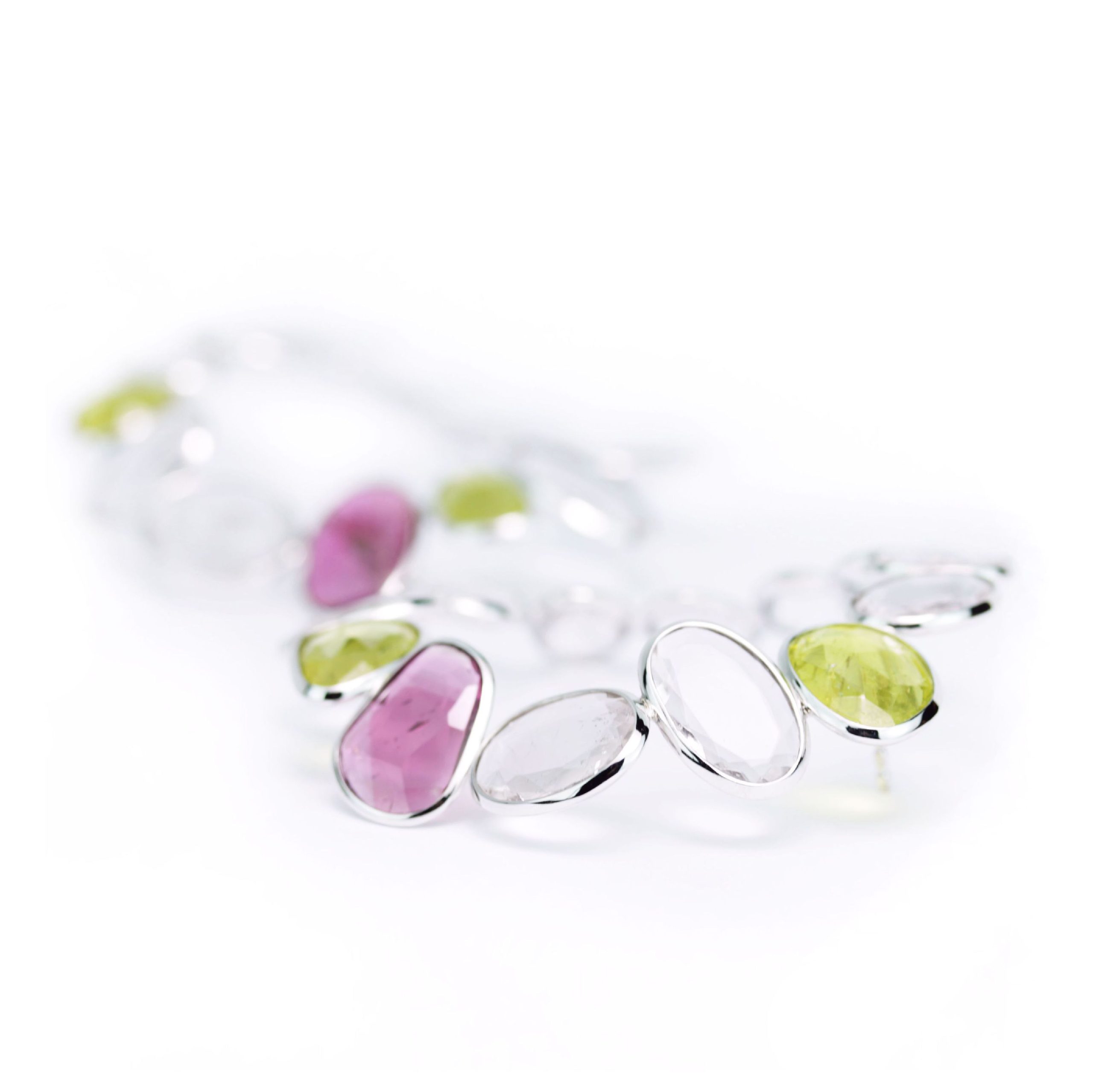 Turmalin Beryll Ohrkreise