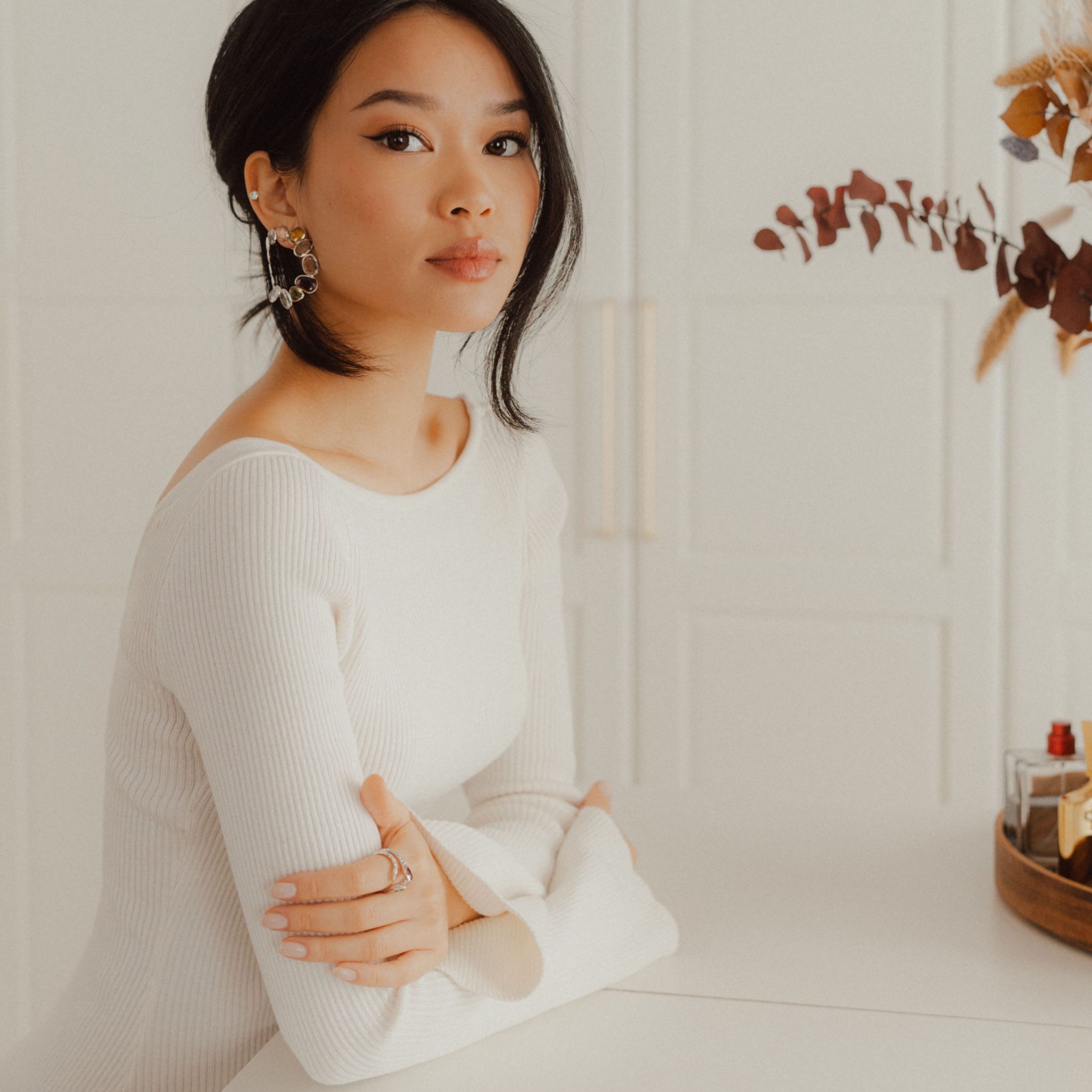 Turmalin Beryll Ohrkreise