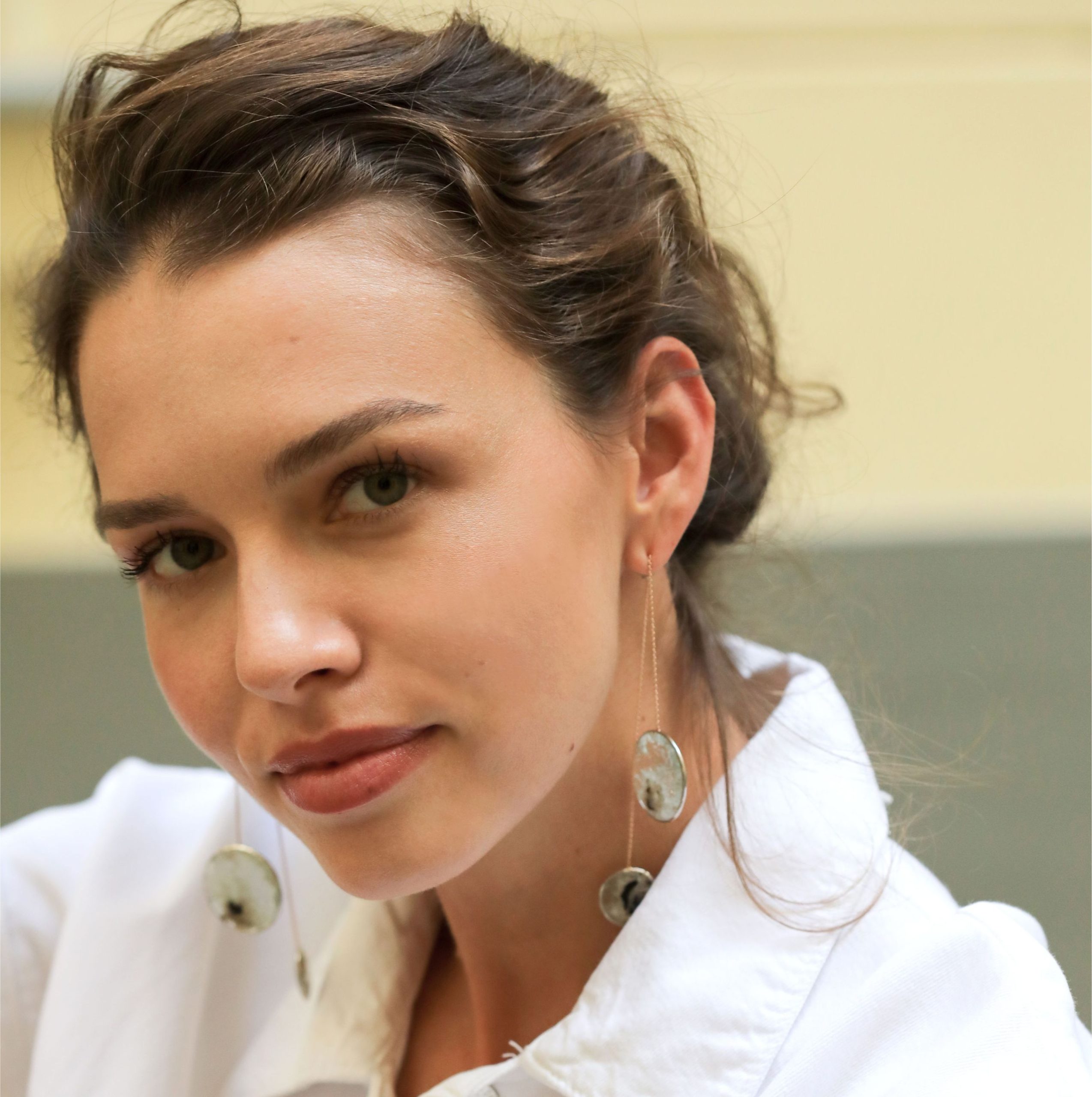 Bildberyll Ohrpendel