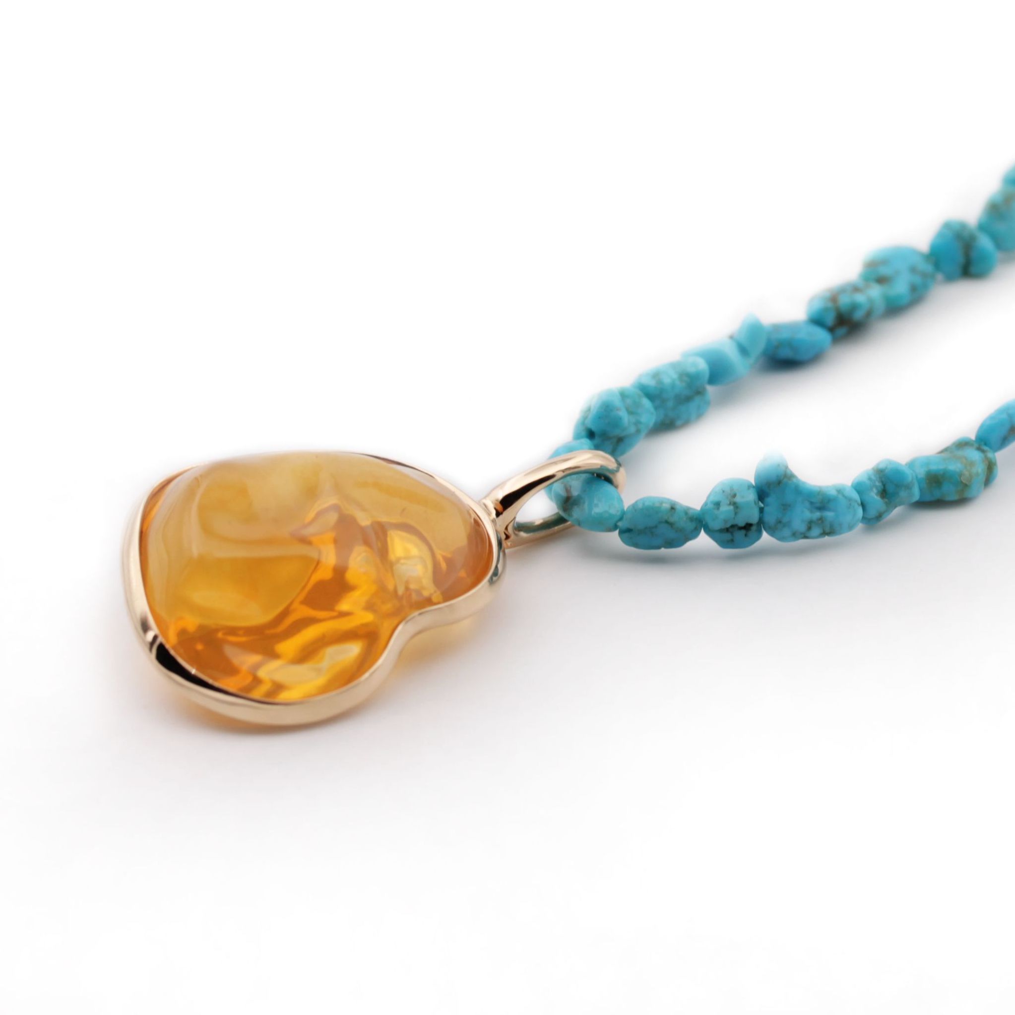 Feueropal Anhänger groß