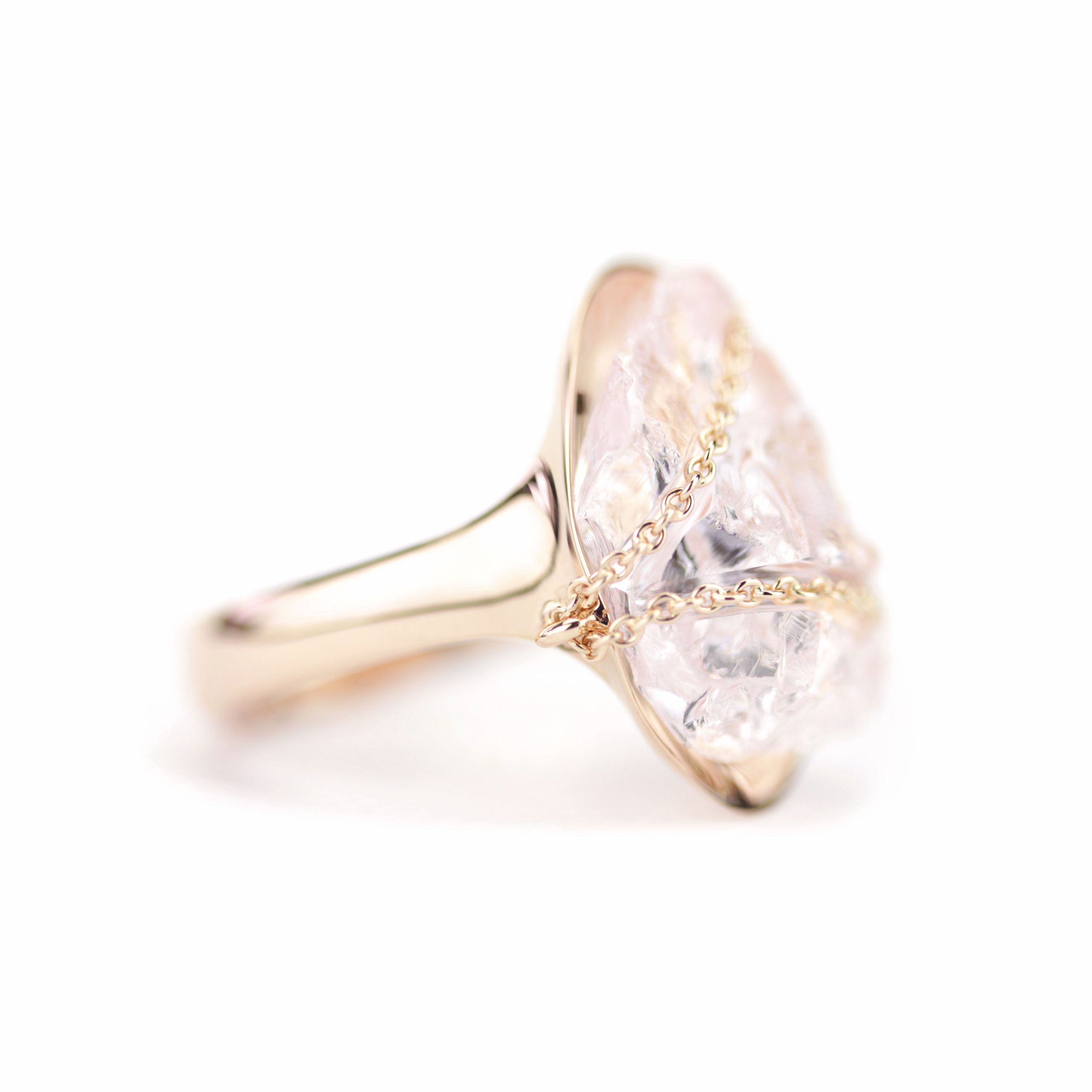 ROUGH MORGANIT-RING „BOUND“