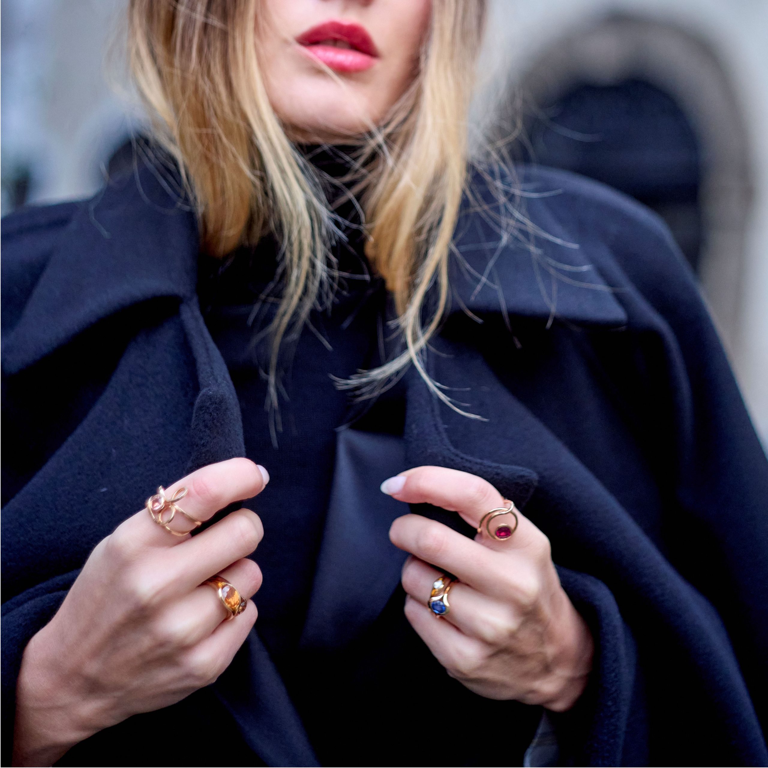 Blausaphirring Julie