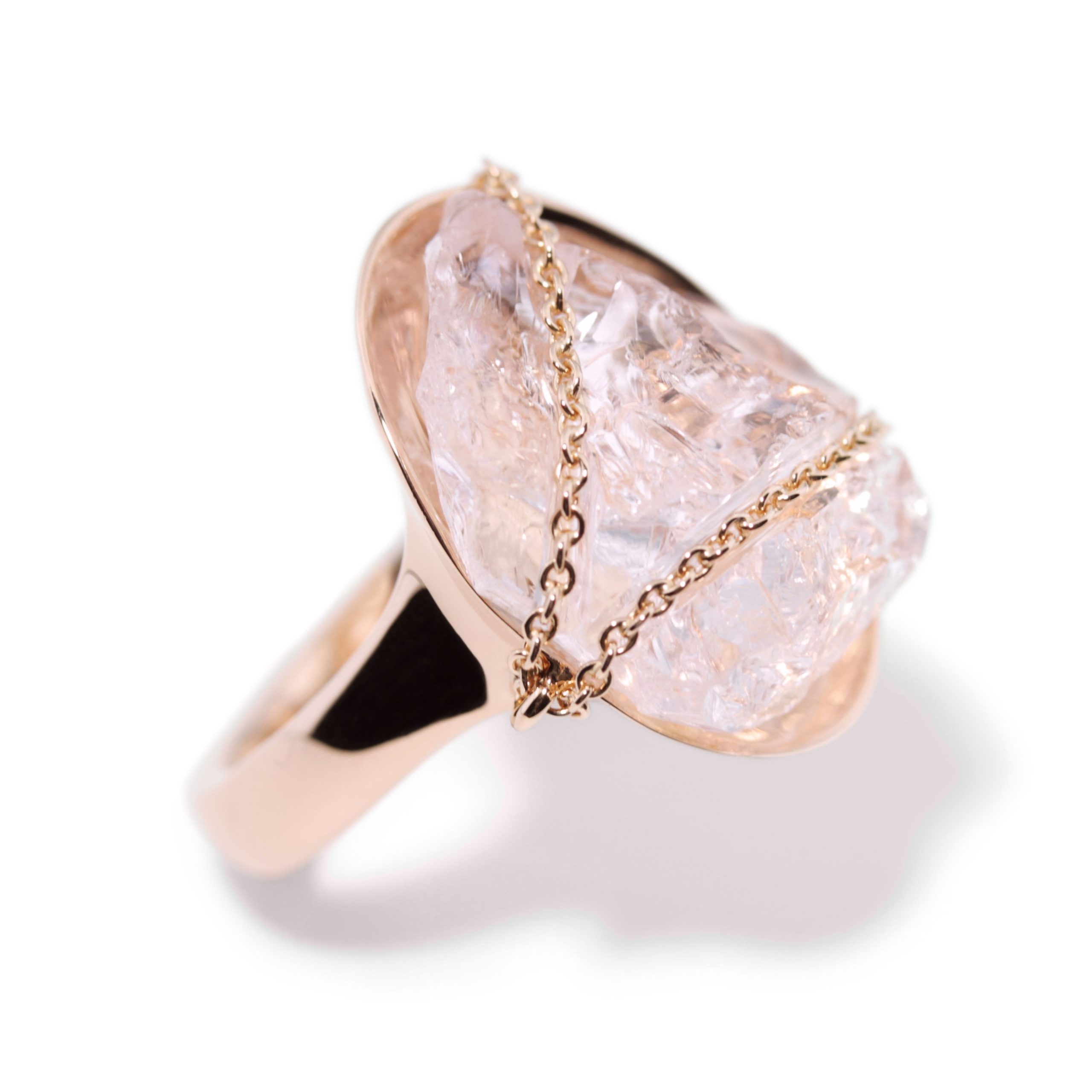 ROUGH MORGANIT-RING „BOUND“