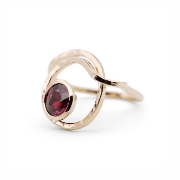 Curle Ring Almandin