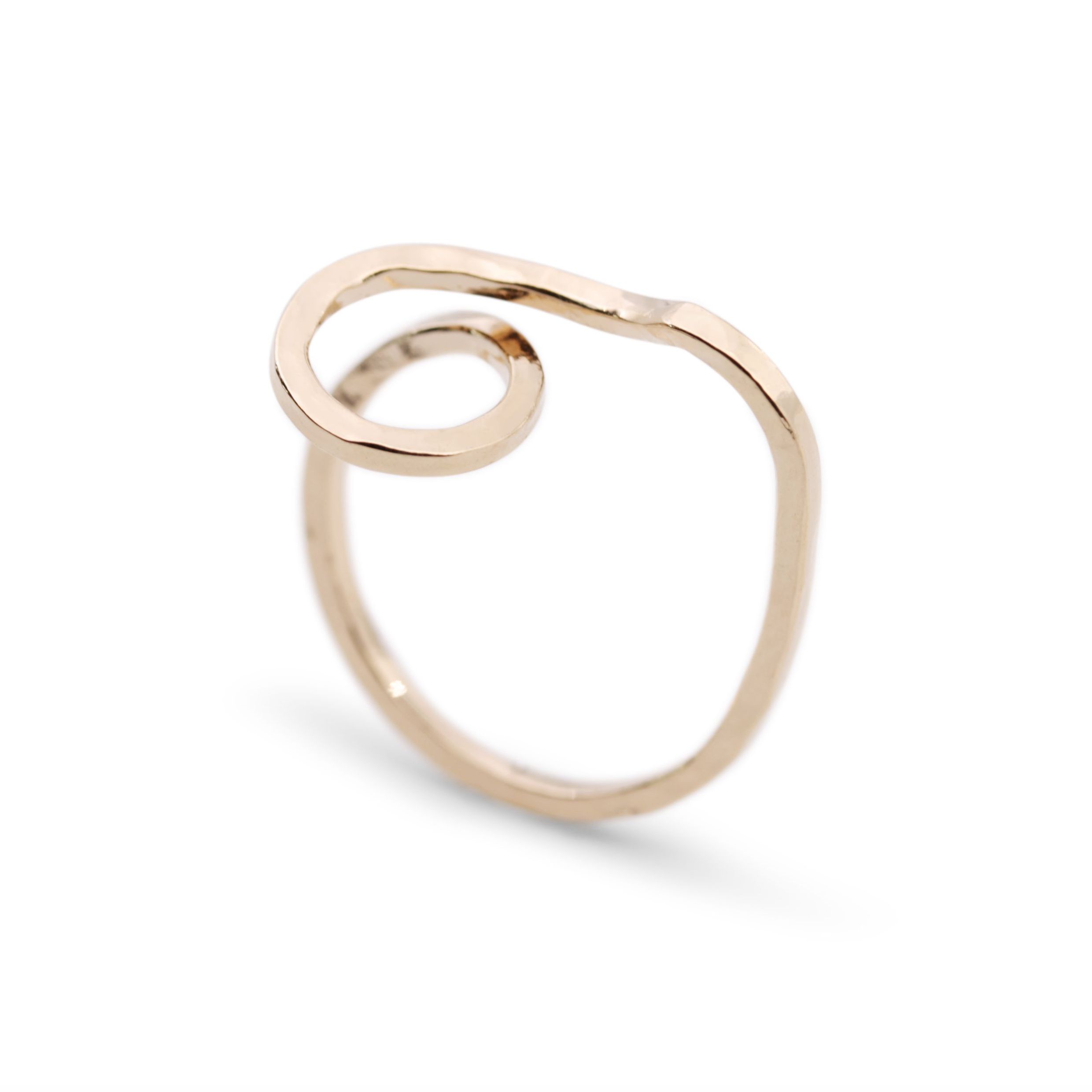 Curle Ring Pur Rosegold
