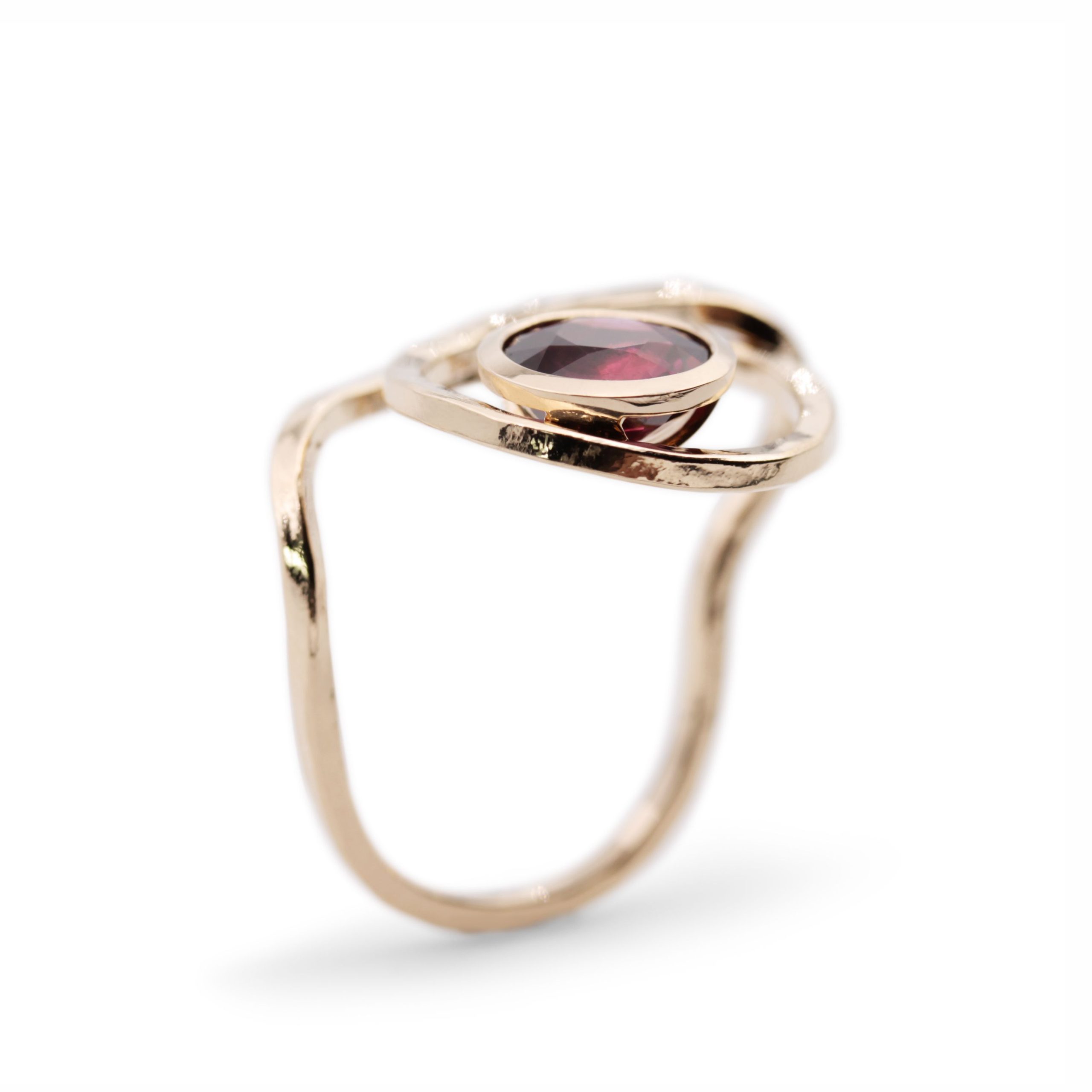 Curle Ring Almandin