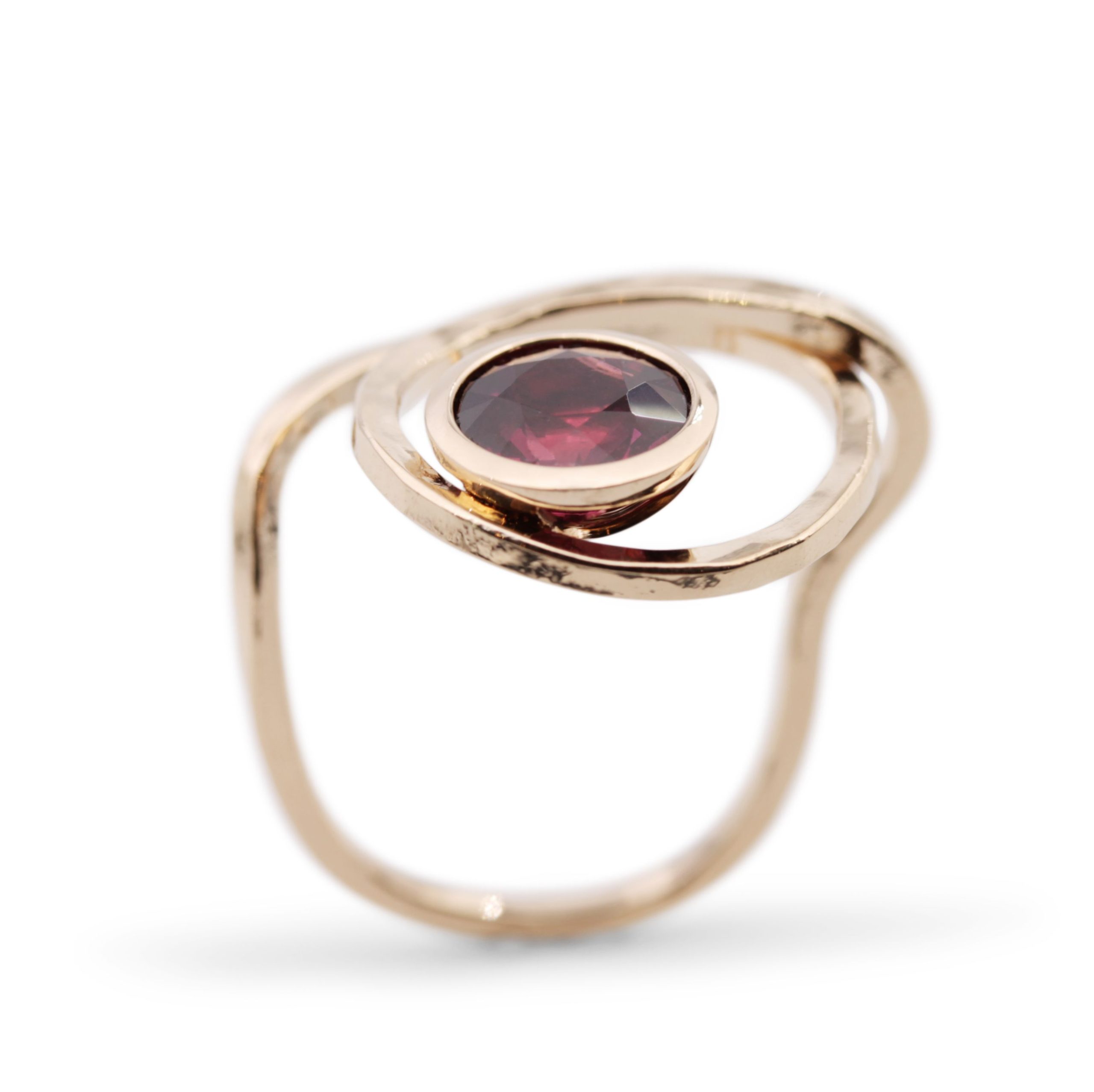 Curle Ring Almandin