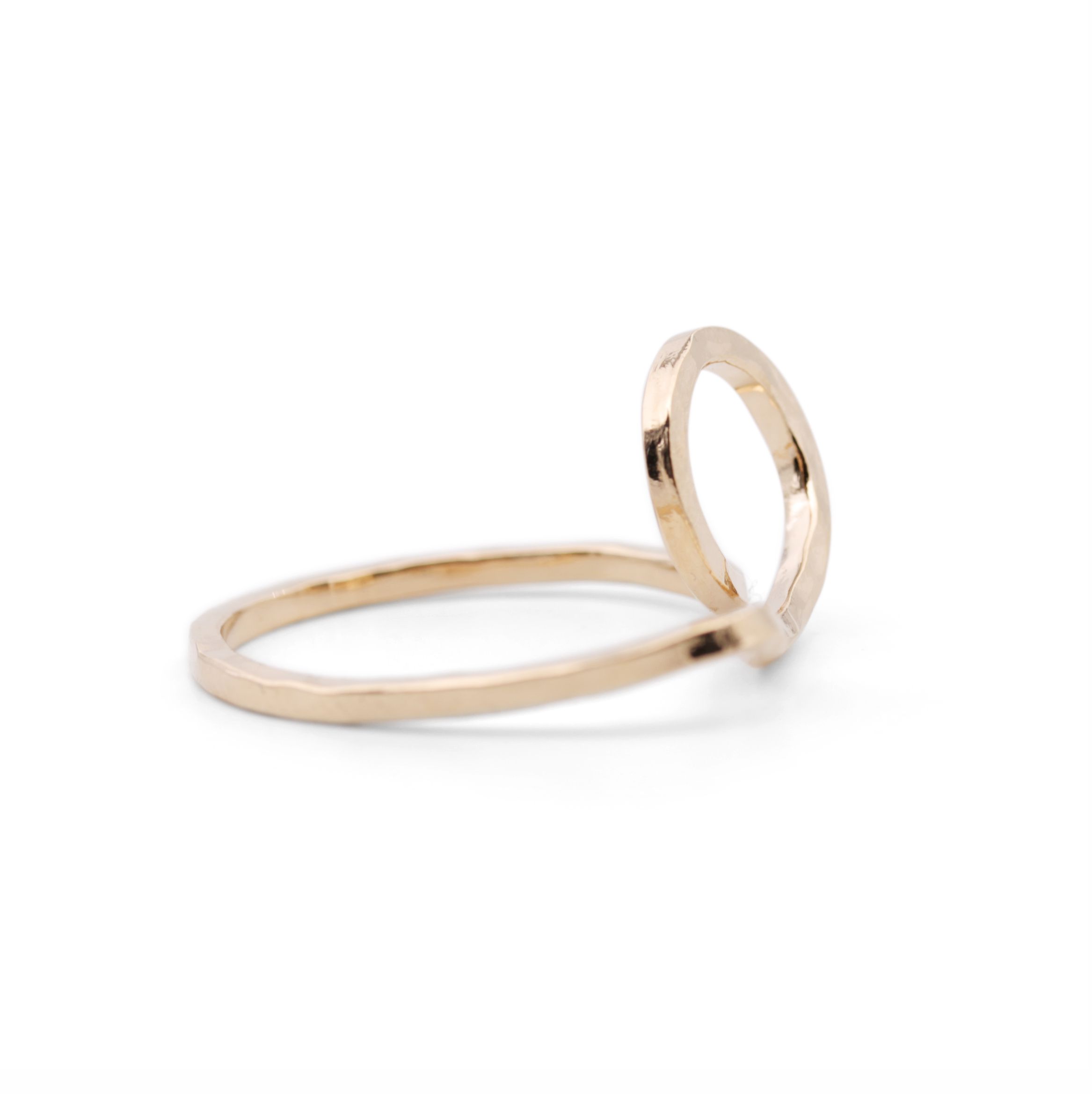 Curle Ring Pur Rosegold