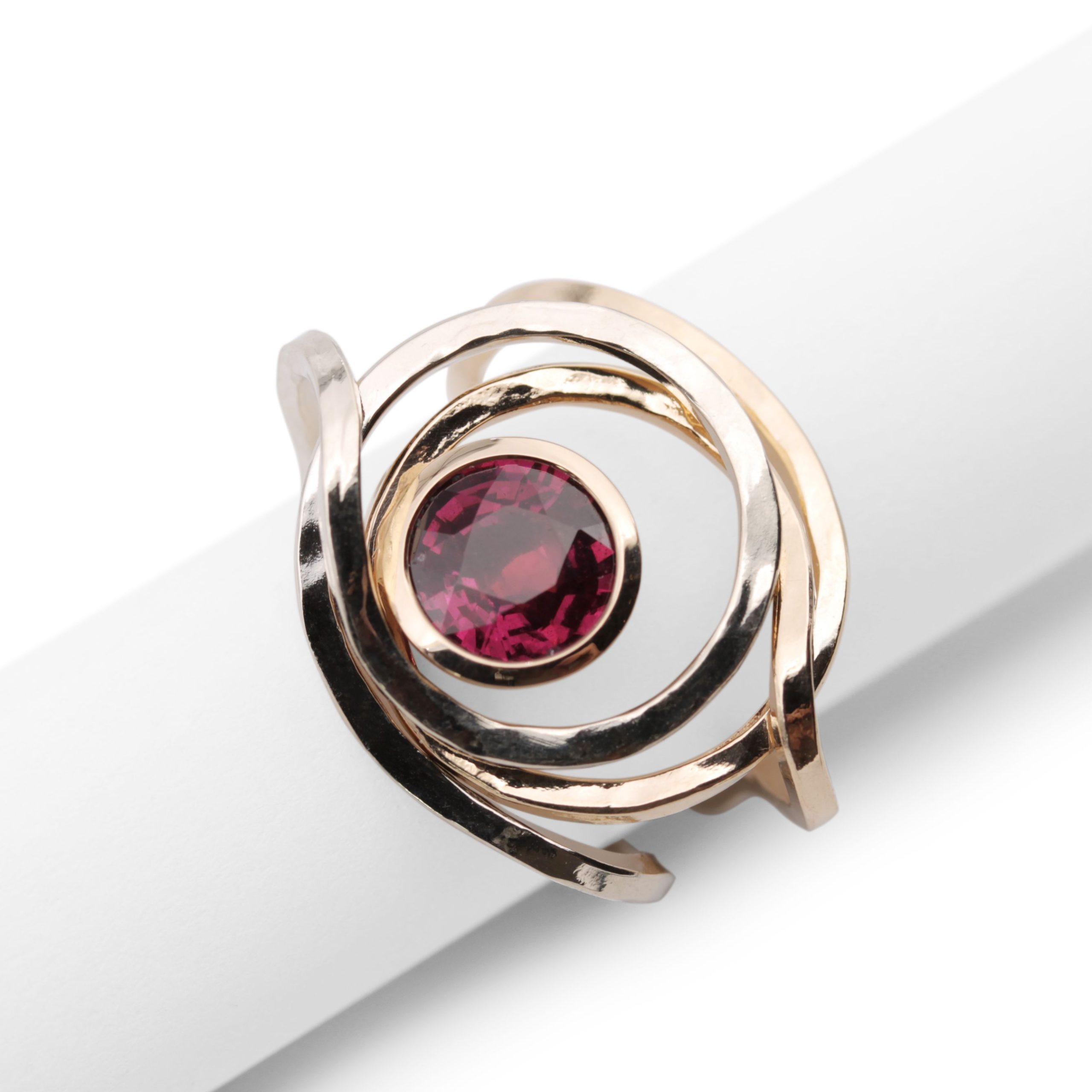 Curle Ring Almandin