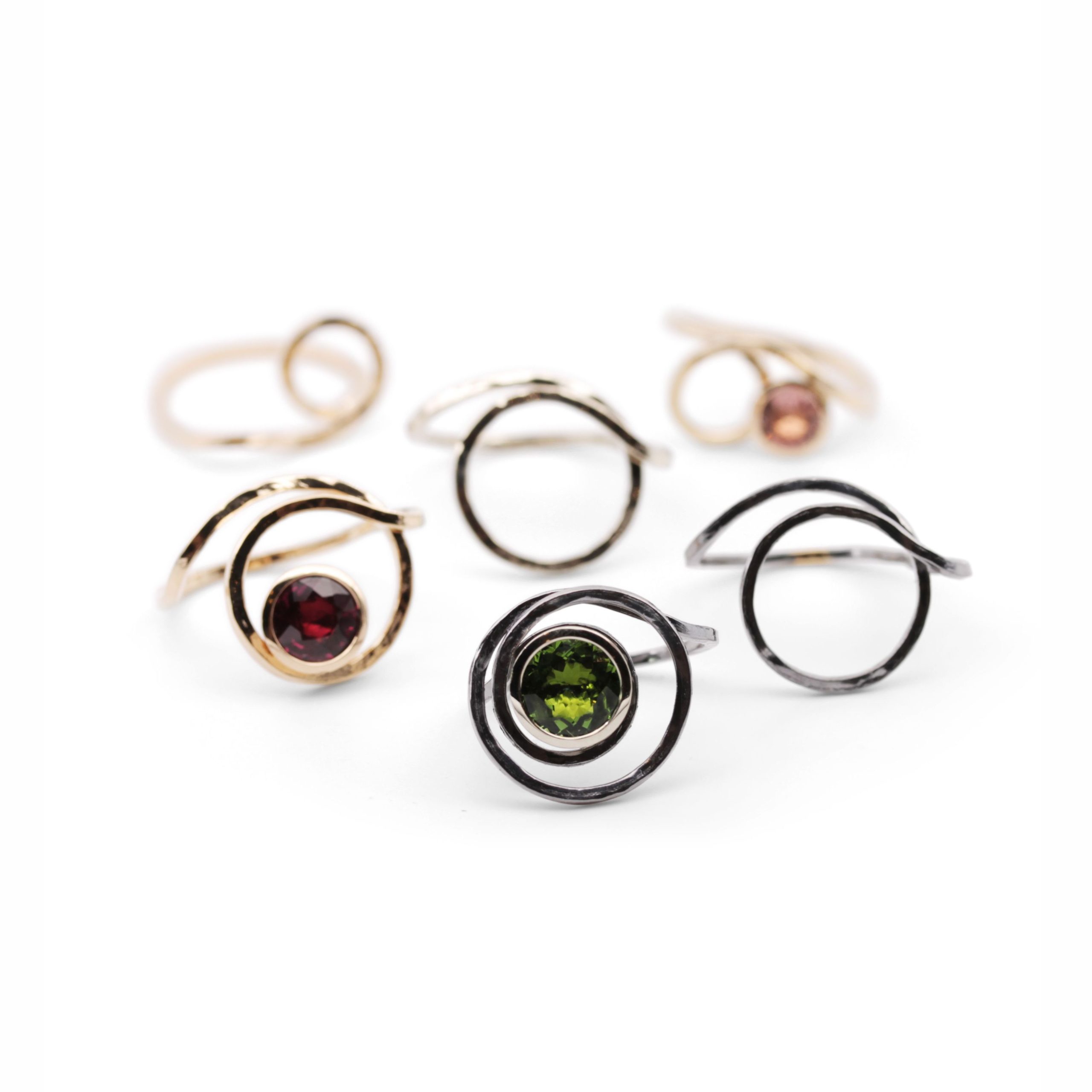 Curle Ring Almandin