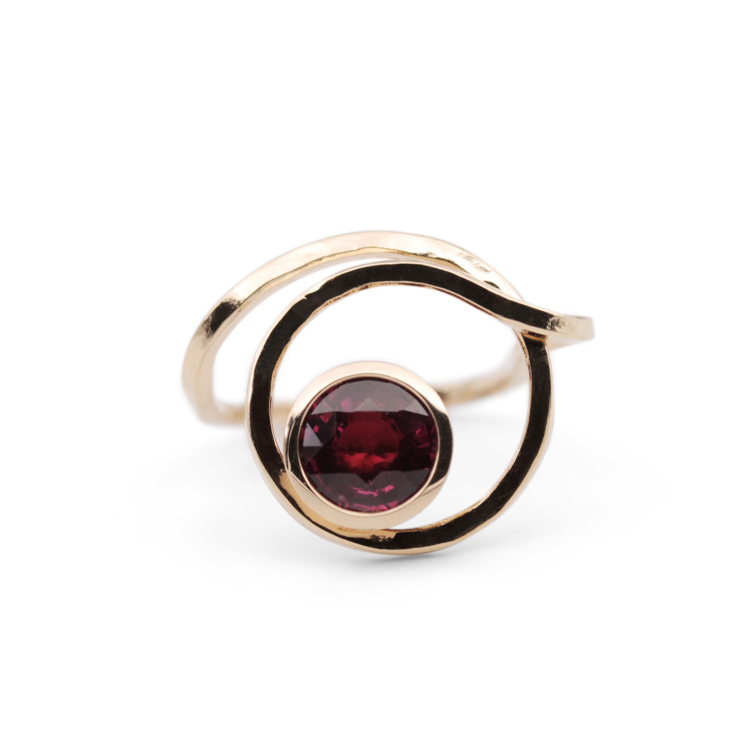 Curle Ring Almandin