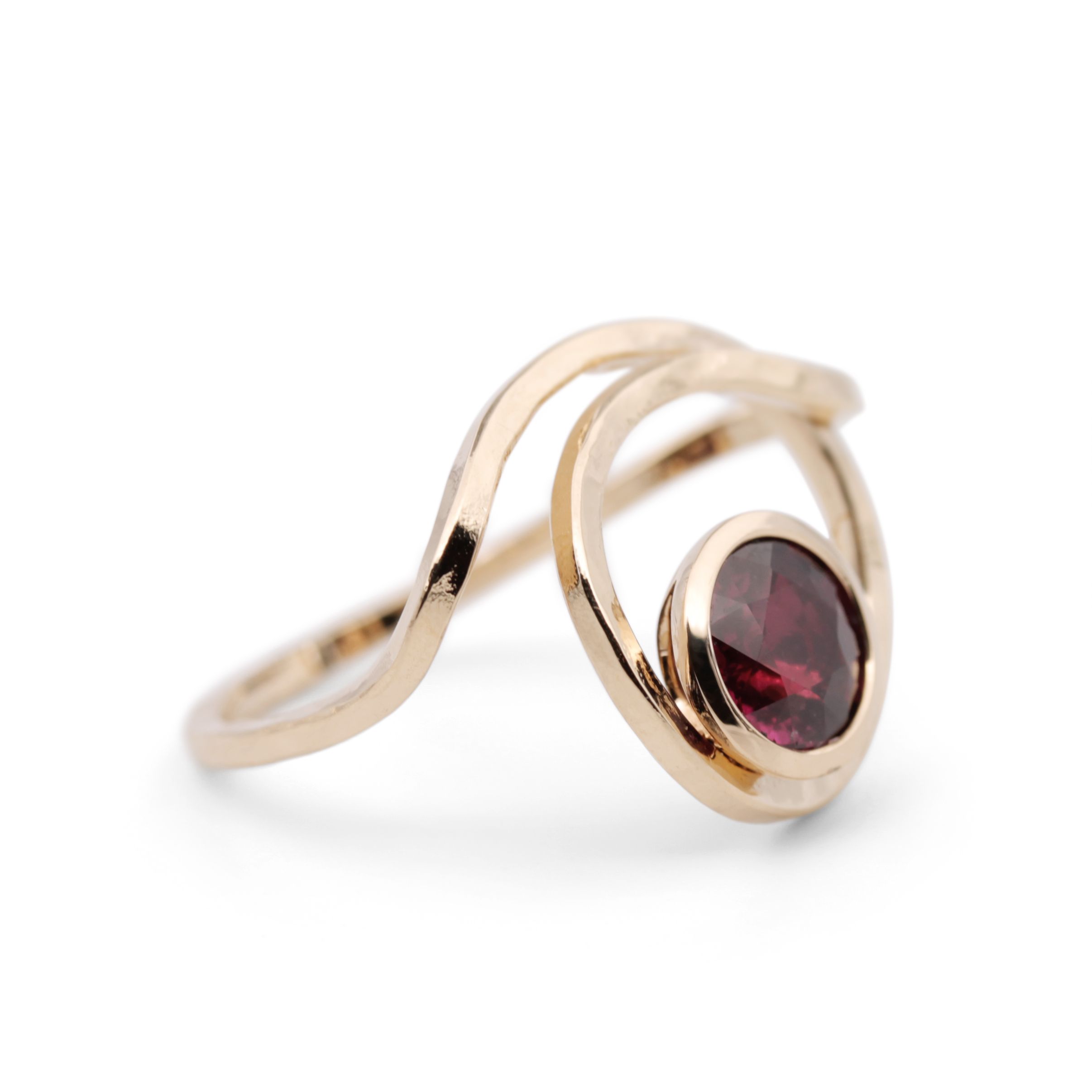 Curle Ring Almandin
