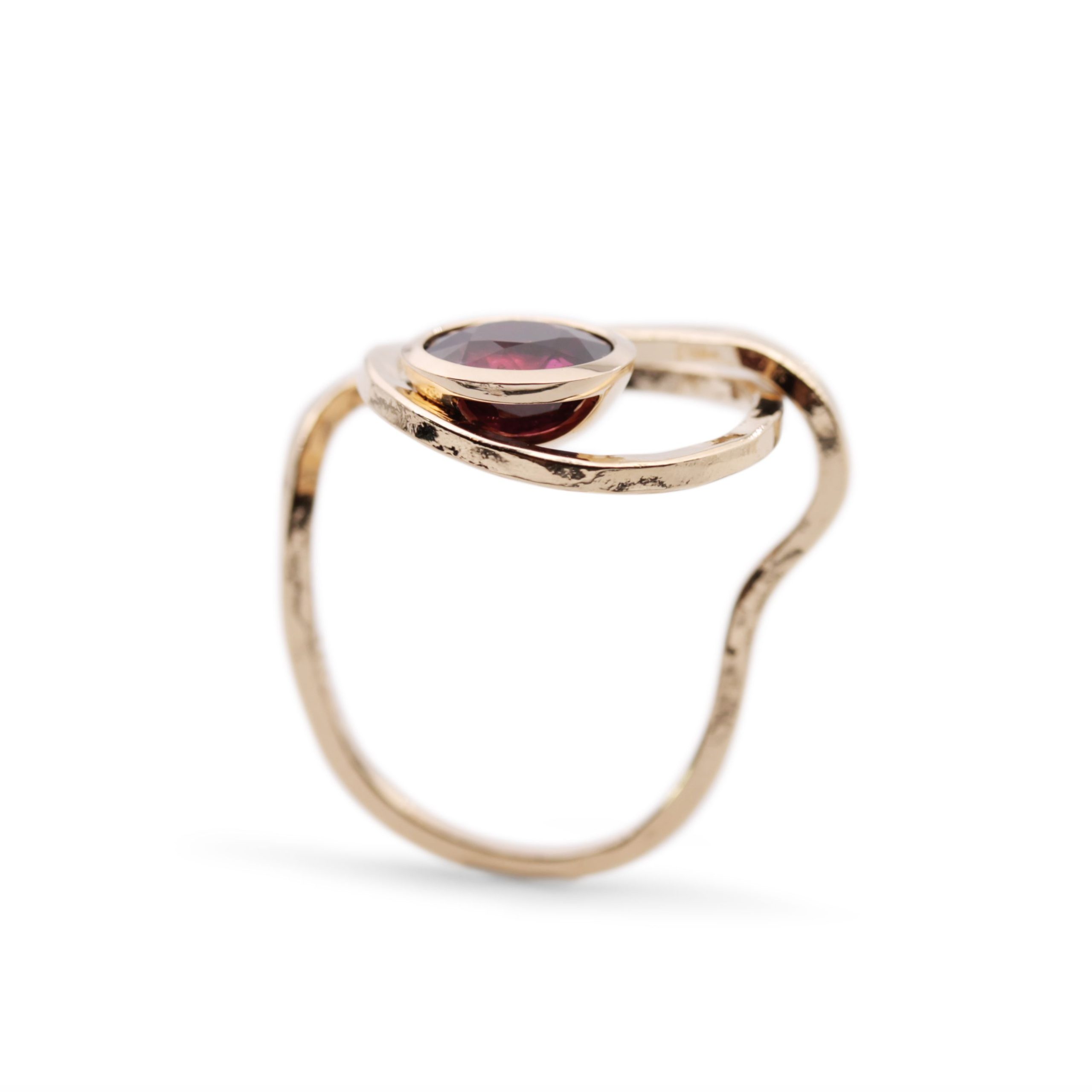 Curle Ring Almandin